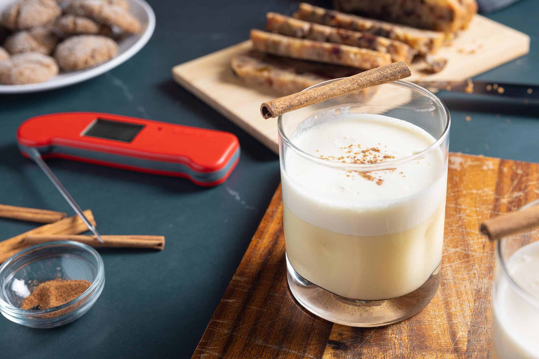 Rich Homemade Egg Nog: Key Temperatures