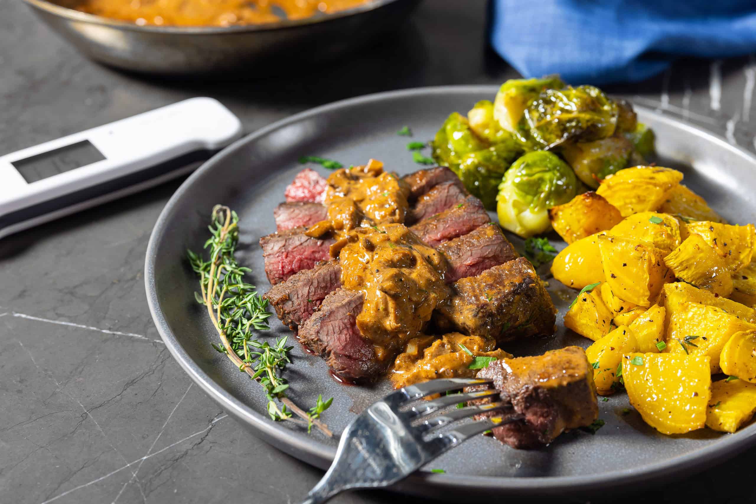 Venison Steak Diane Recipe | Lean Game Meat Temperatures – ThermoWorks