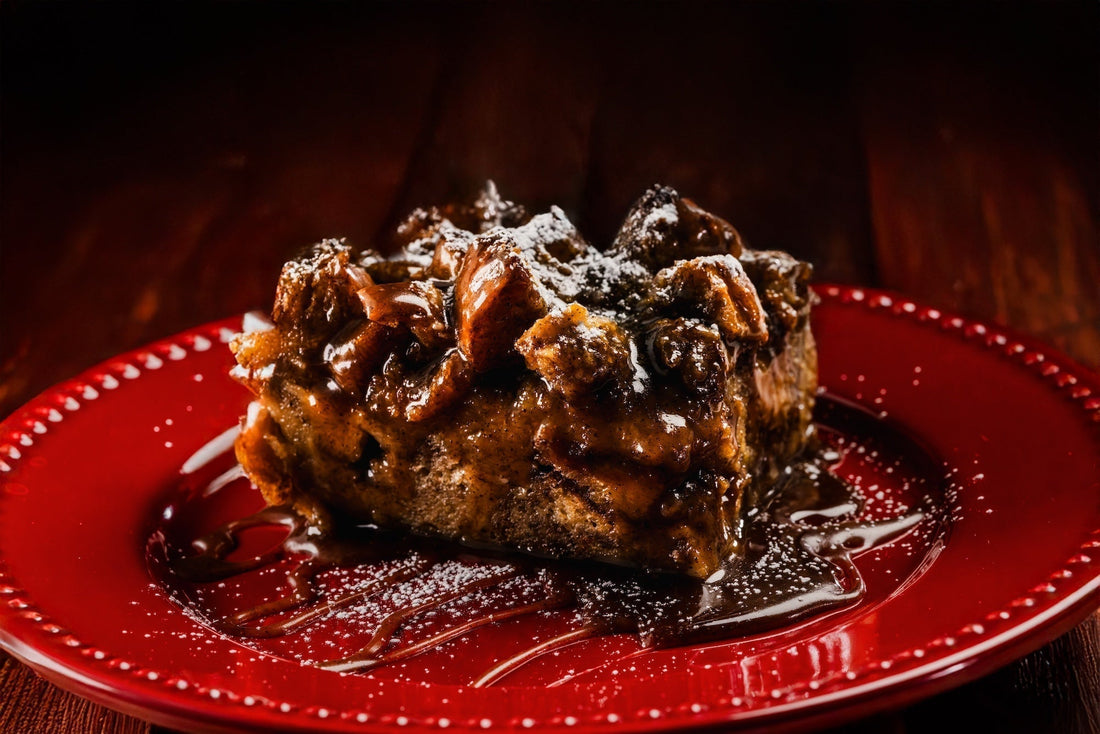 Homemade Bread Pudding with Bourbon Caramel Sauce: Thermal Secrets