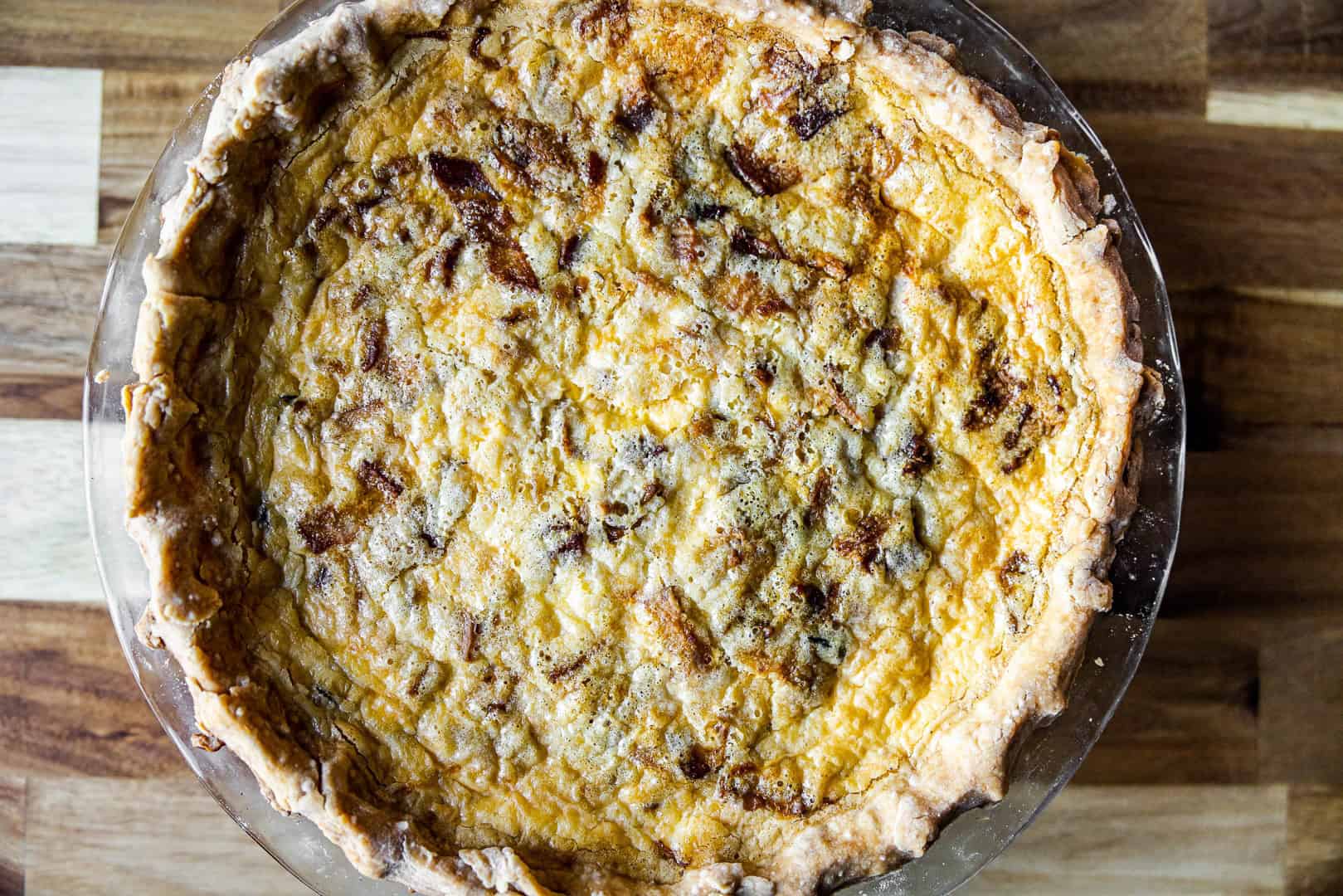 Perfect Quiche Lorraine: Custard Temp and Tips