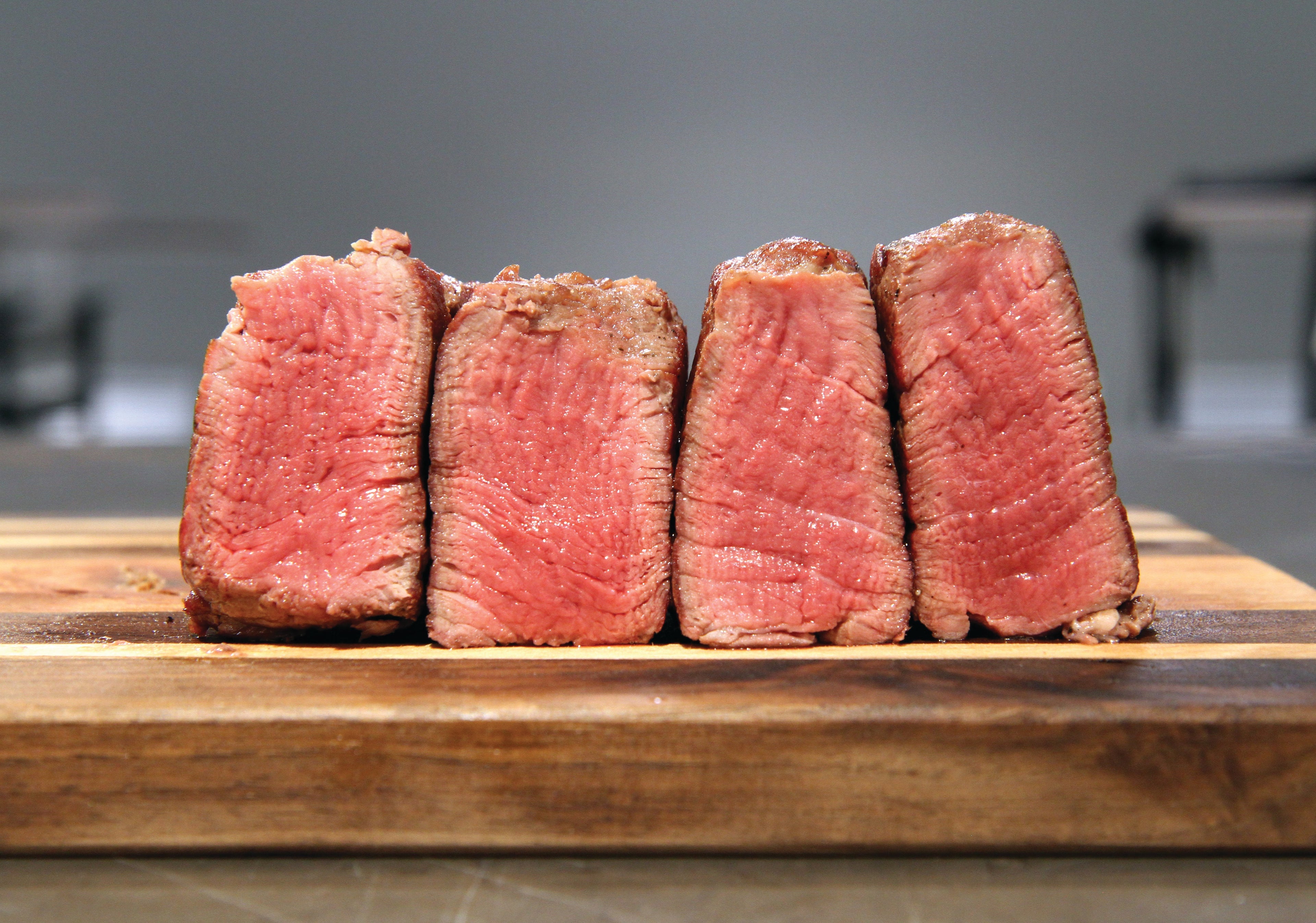 Perfectly Cooked Filet Mignon Prepared Two Ways