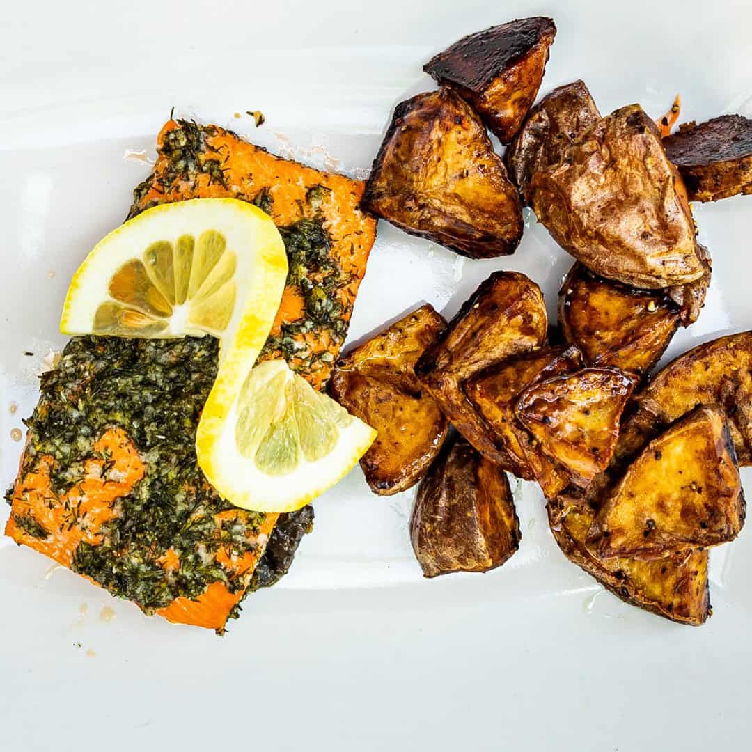 Grilled Salmon with Lemon and Dill Recipe