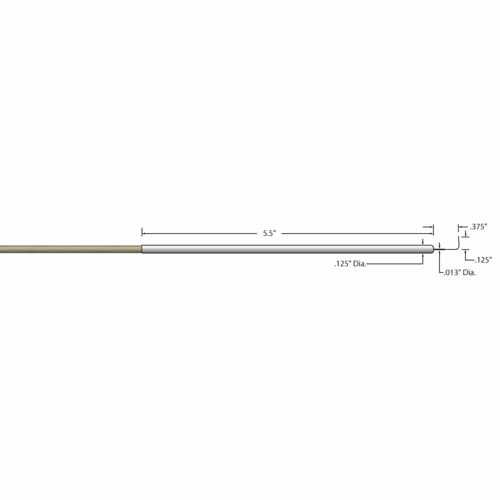 Fast Response Surface Probe Type T, Right Angle, 0.1°C  (MT-D)