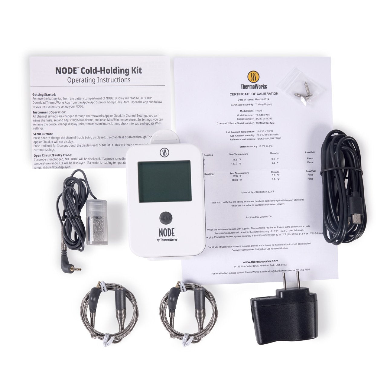 NODE® Cold-Holding Buffered Probe Kit