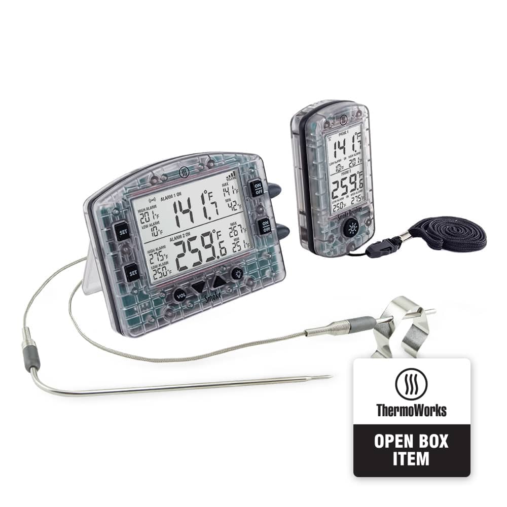 Smoke™ Remote BBQ Alarm Thermometer - Open Box Special