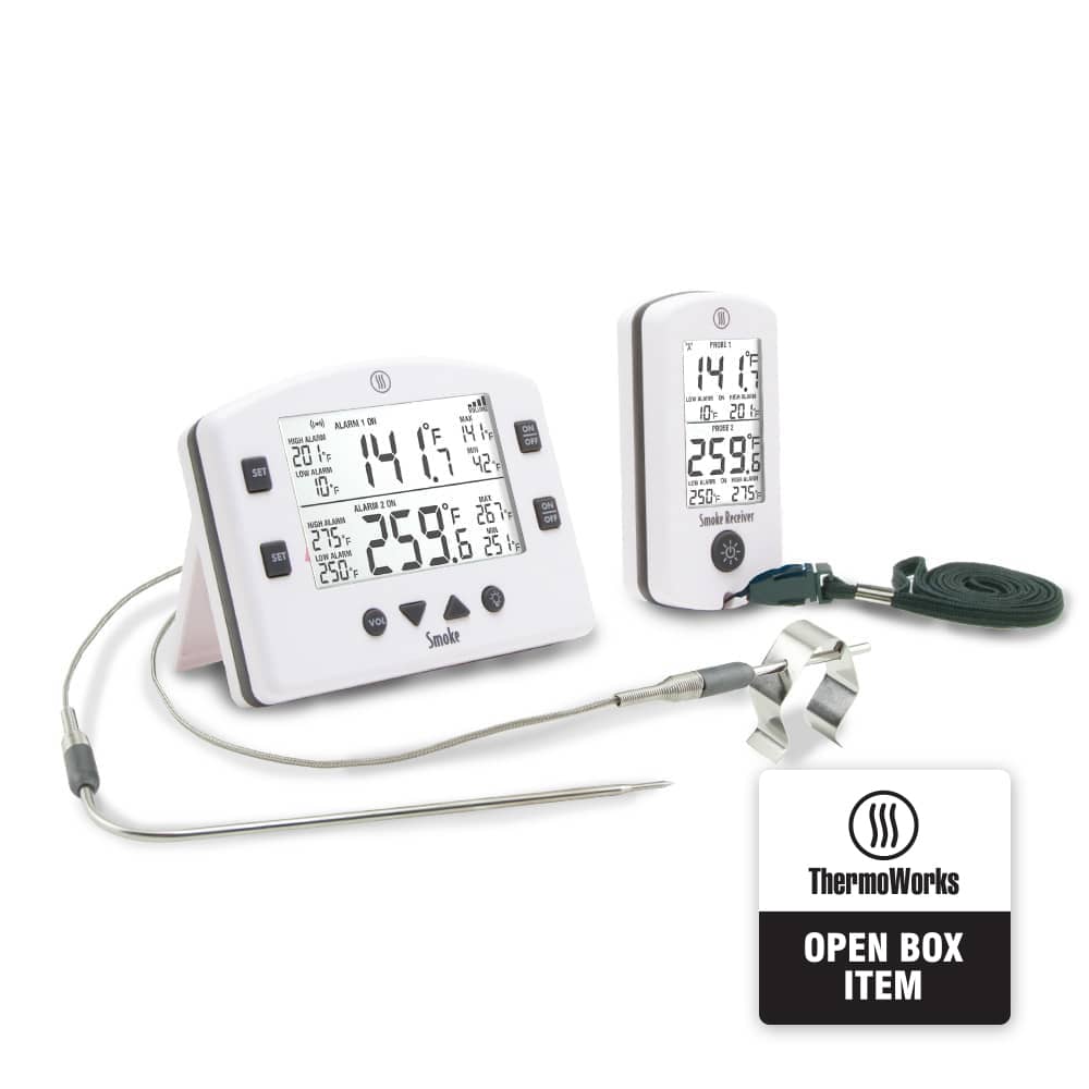 Smoke™ Remote BBQ Alarm Thermometer - Open Box Special