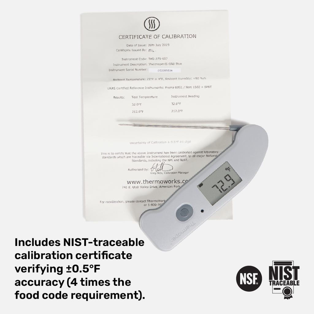 Thermapen® ONE Blue - Bluetooth Temperature Probe