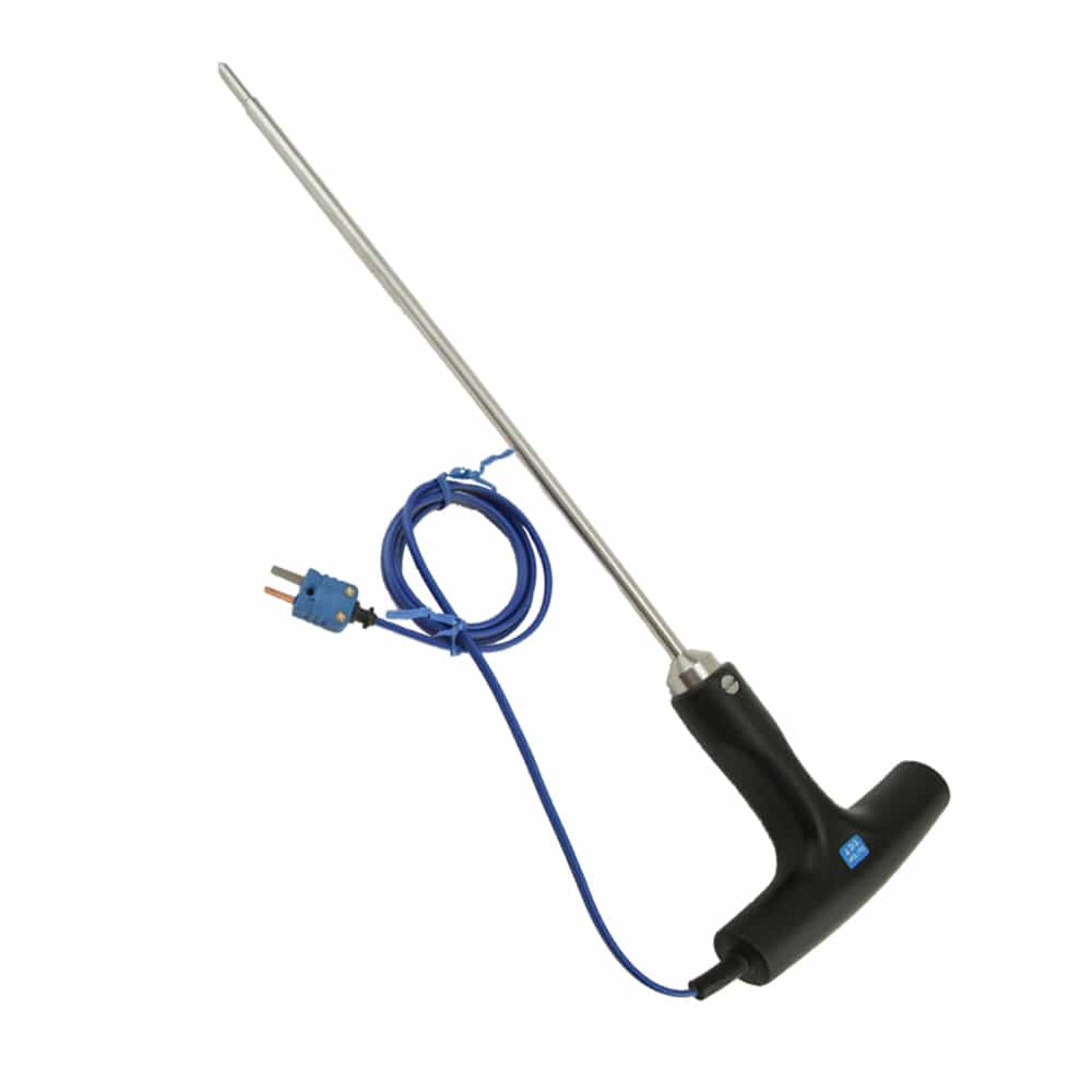 Type T Heavy Duty T-Handle, 0.16-inch Dia, 4-inch Probe, Standard Tip  (T-124)
