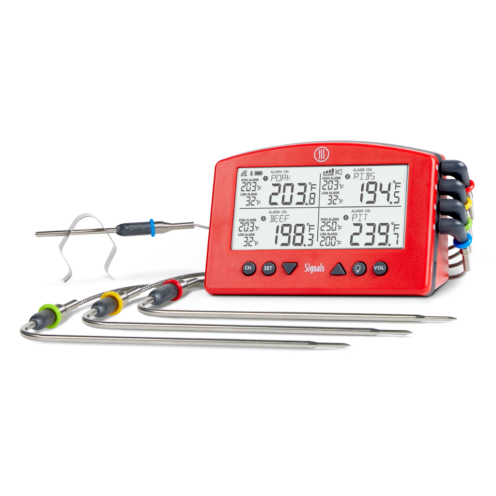 Signals™ BBQ Alarm Thermometer with Wi-Fi and Bluetooth® Wireless Technology