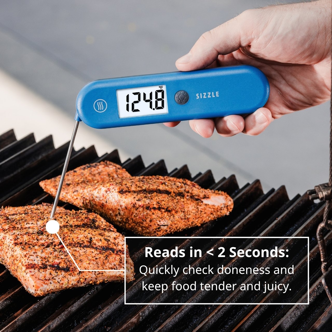SIZZLE™: Digital Instant-Read Thermometer