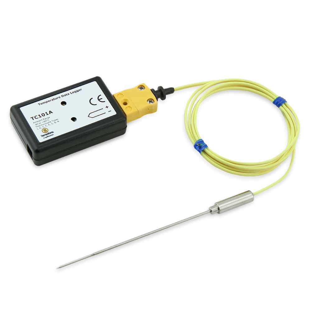 LogMaster Thermocouple Logger (TC101A) – ThermoWorks