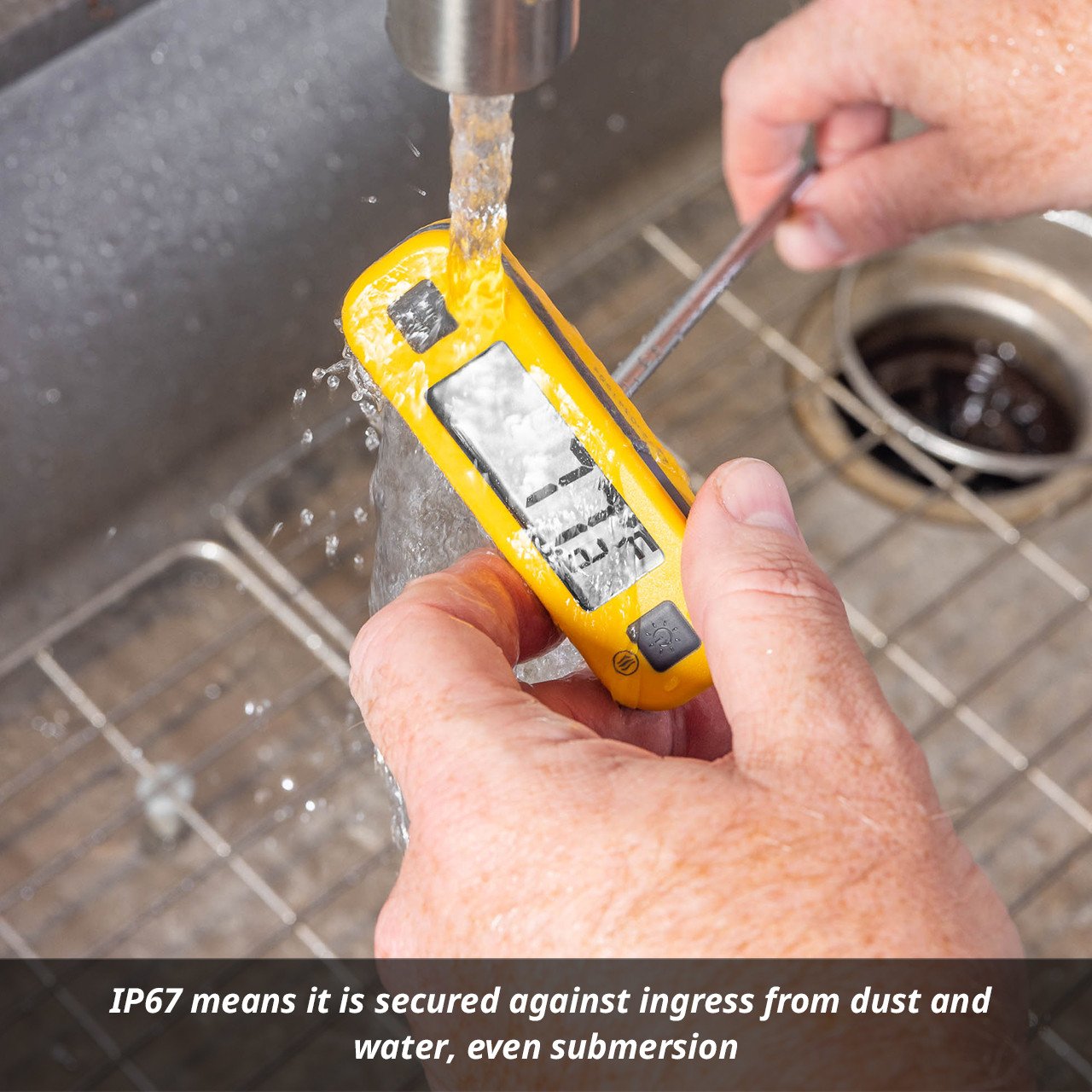 T-Grip® Heavy Duty Waterproof Thermometer - Open Box Special