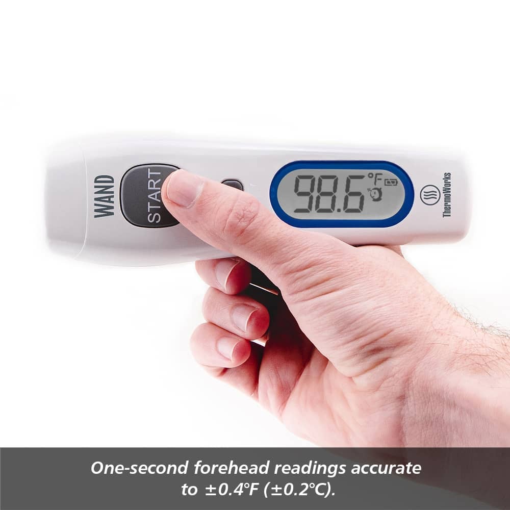 WAND™ - Non-Contact Forehead Thermometer (FDA-Cleared)