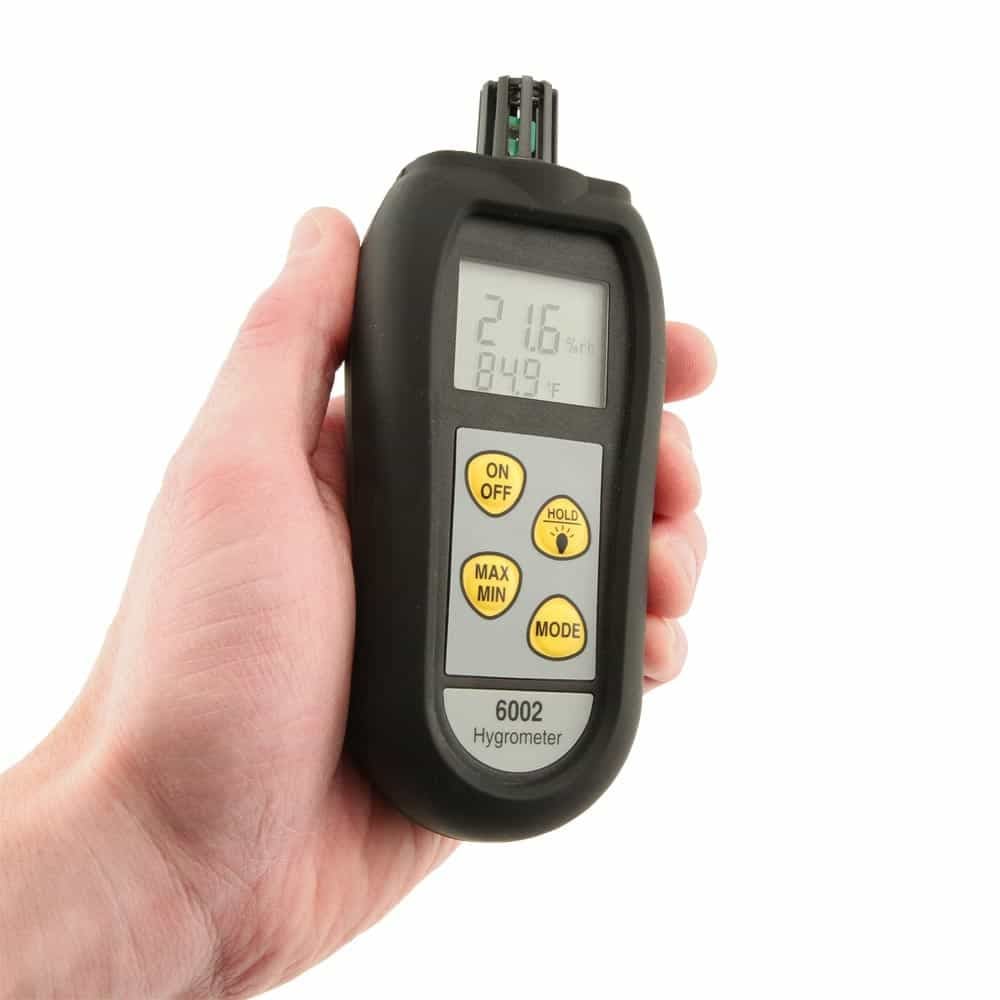 Handheld Therma-Hygrometer w/Dual Display  (6002)
