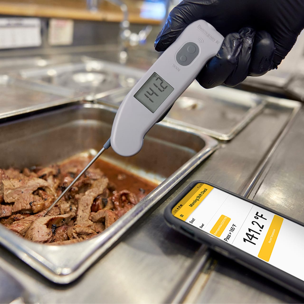 Thermapen® IR Blue - Bluetooth Infrared Temperature Probe