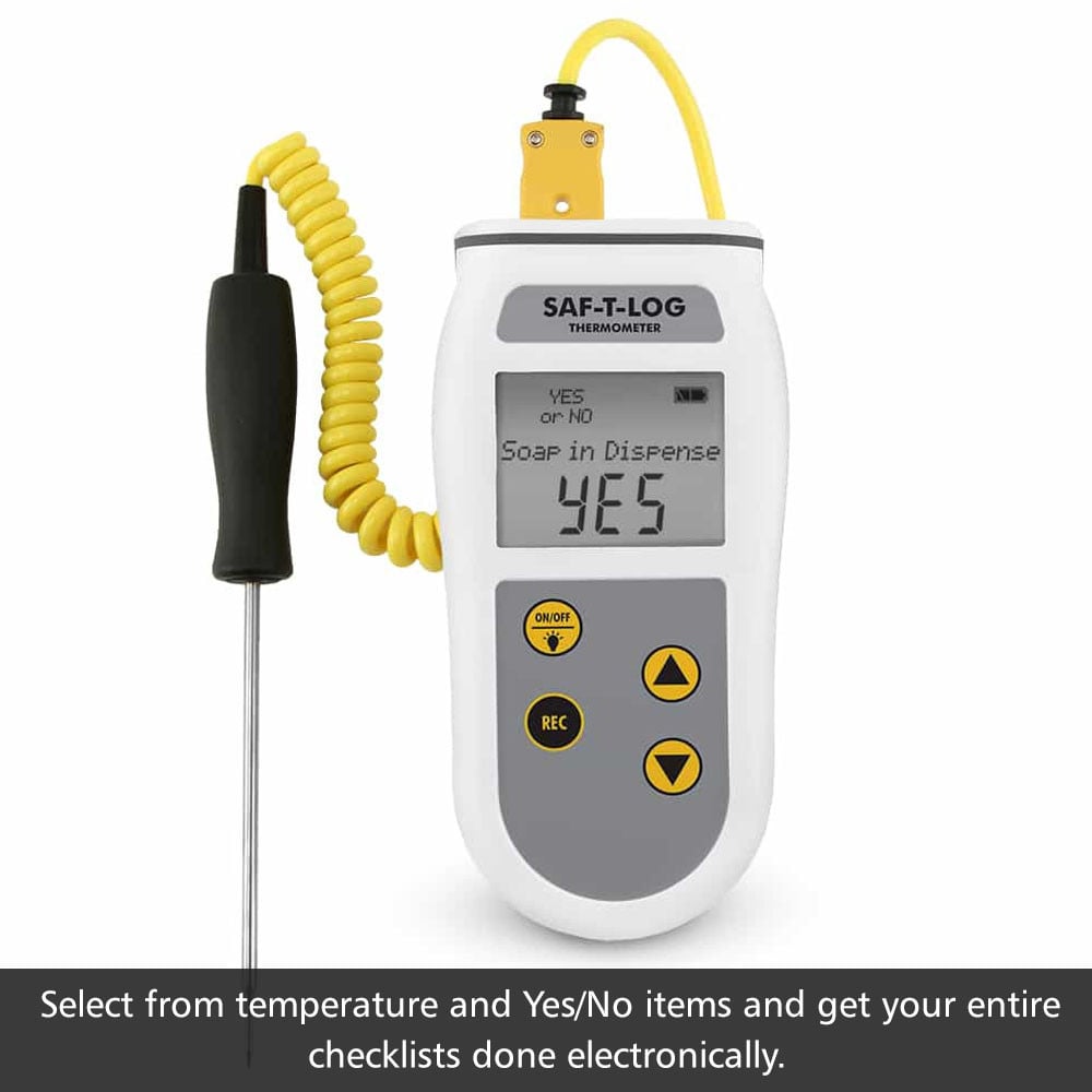 Saf-T-Log® Paperless HACCP Thermometer