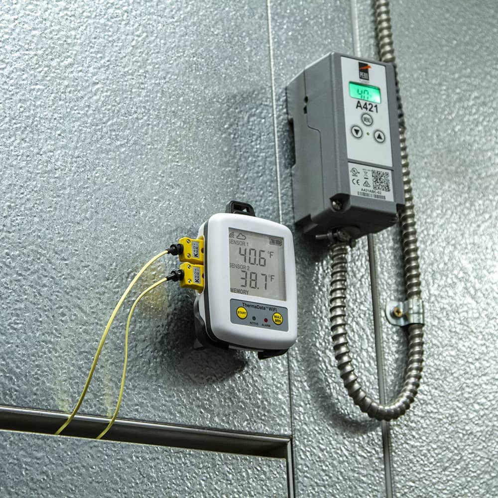 ThermaData® WiFi Restaurant Walk-in Kit (Glass Bead)