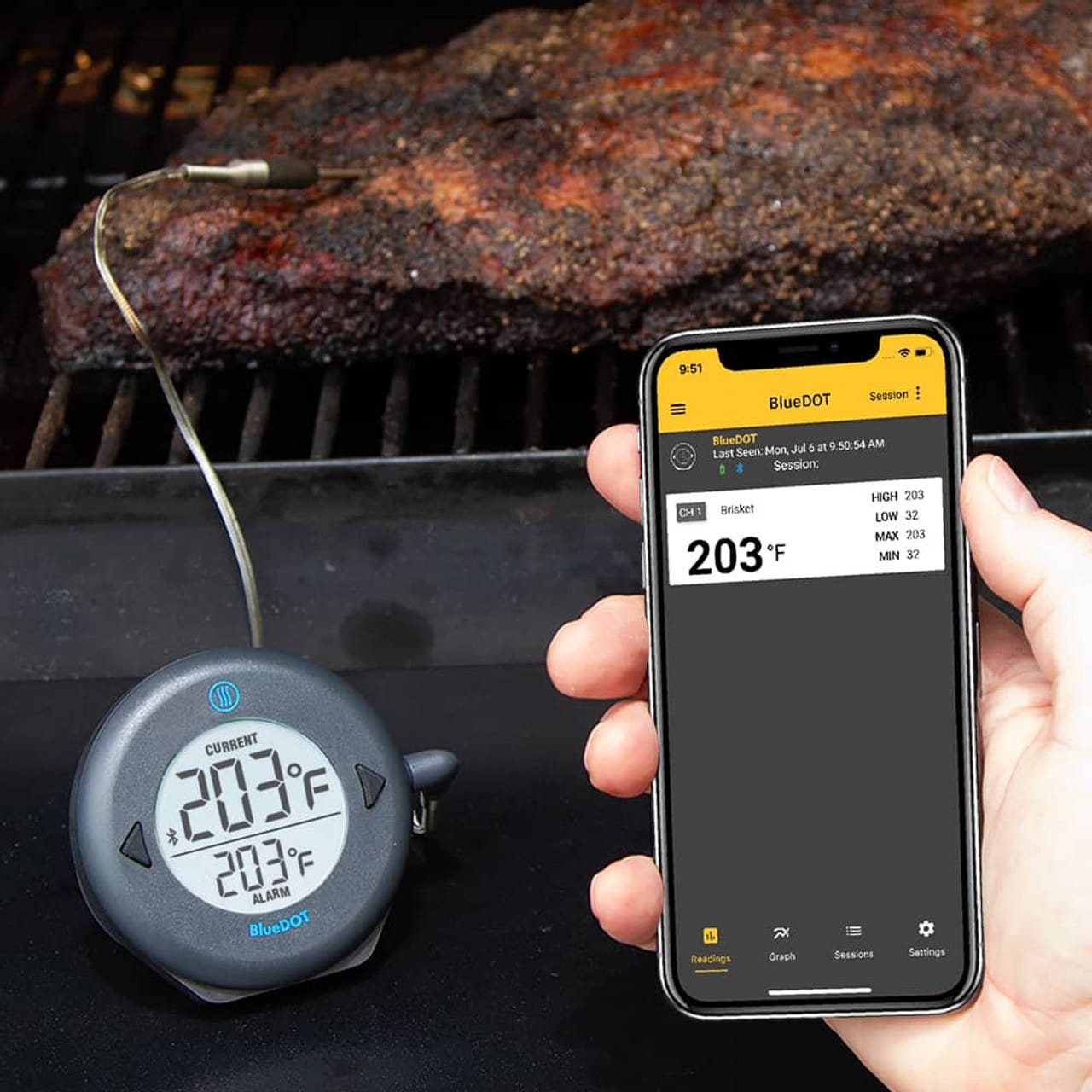 ThermoWorks BlueDOT Thermometer - Thumbnail 5