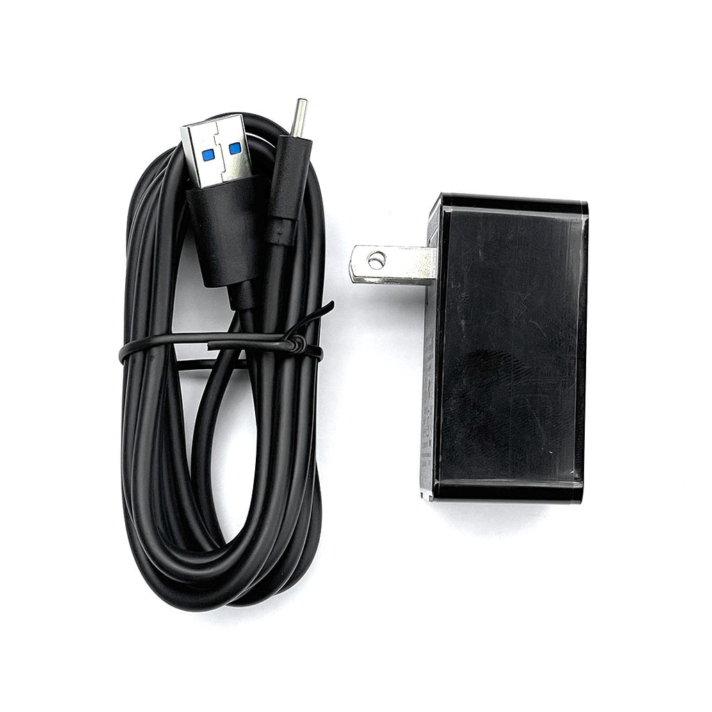 5 Volt AC Adapter and USB-C Cable